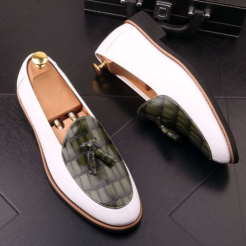 London Style Leather Loafers