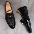 UrbanEase Leather Slip-Ons