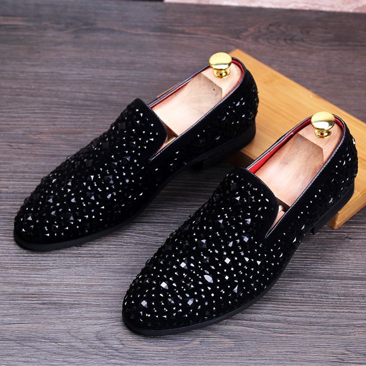 GlamourEdge Rhinestone Shoes