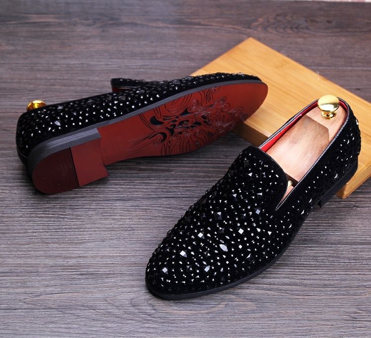 GlamourEdge Rhinestone Shoes